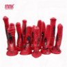 FAAK – gode cheval coloré rouge et noir pour femme, jouet sexuel, faux pénis, chien loup, masturbation, jeux pour adultes, nouve