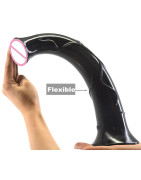 FAAK 16.9 pouces Sex Toy pénis énorme grand gode géant Animal gode cheval aspiration réaliste pénis érotique femmes vagin bout à