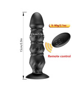 Godemiché Anal sans fil pour hommes, 10 vitesses, masseur de Prostate, ventouse unisexe, stimulateur de point G, vibrateur de pé