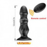 Godemiché Anal sans fil pour hommes, 10 vitesses, masseur de Prostate, ventouse unisexe, stimulateur de point G, vibrateur de pé