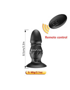 Godemiché Anal sans fil pour hommes, 10 vitesses, masseur de Prostate, ventouse unisexe, stimulateur de point G, vibrateur de pé