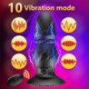 Godemiché Anal sans fil pour hommes, 10 vitesses, masseur de Prostate, ventouse unisexe, stimulateur de point G, vibrateur de pé