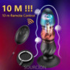Godemiché Anal sans fil pour hommes, 10 vitesses, masseur de Prostate, ventouse unisexe, stimulateur de point G, vibrateur de pé