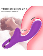 Vibromasseur gode puissant pour femmes, ventouse de Clitoris Oral stimulateur sous vide pour Masturbation féminine, jouets sexue