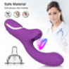 Vibromasseur gode puissant pour femmes, ventouse de Clitoris Oral stimulateur sous vide pour Masturbation féminine, jouets sexue