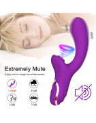 Vibromasseur gode puissant pour femmes, ventouse de Clitoris Oral stimulateur sous vide pour Masturbation féminine, jouets sexue