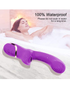 Vibromasseur gode puissant pour femmes, ventouse de Clitoris Oral stimulateur sous vide pour Masturbation féminine, jouets sexue