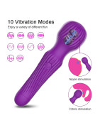 Vibromasseur pour femmes, Mini AV, stimulateur de Clitoris, baguette magique, gode, masseurs, produits intimes, jouets sexuels p