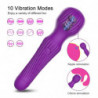Vibromasseur pour femmes, Mini AV, stimulateur de Clitoris, baguette magique, gode, masseurs, produits intimes, jouets sexuels p