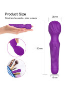 Vibromasseur pour femmes, Mini AV, stimulateur de Clitoris, baguette magique, gode, masseurs, produits intimes, jouets sexuels p