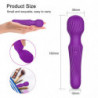 Vibromasseur pour femmes, Mini AV, stimulateur de Clitoris, baguette magique, gode, masseurs, produits intimes, jouets sexuels p