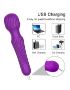 Vibromasseur pour femmes, Mini AV, stimulateur de Clitoris, baguette magique, gode, masseurs, produits intimes, jouets sexuels p