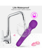 Vibromasseur pour femmes, Mini AV, stimulateur de Clitoris, baguette magique, gode, masseurs, produits intimes, jouets sexuels p