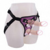 Gode Double avec anneaux pour hommes, avec harnais, ceinture, jeux pour adultes, jouets sexuels pour adultes | AliExpress