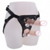 Gode Double avec anneaux pour hommes, avec harnais, ceinture, jeux pour adultes, jouets sexuels pour adultes | AliExpress