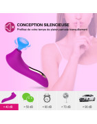 Jouet Sexuels Pour Vibromasseur Femme Clitoris Puissant ​Vibrateur de Succion de Vagin de Clitoris Féminin, ​Stimulateur Sous Ma