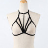 Jarretelles en Polyester pour femmes, Sexy, harnais, soutien gorge, poitrine, Lingerie érotique, gothique | AliExpress