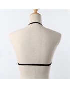 Jarretelles en Polyester pour femmes, Sexy, harnais, soutien gorge, poitrine, Lingerie érotique, gothique | AliExpress