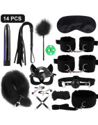 SexLady – jeu de menottes et de pinces à tétons, jouets sexuels pour Couples, Bondage BDSM, corde érotique, Plug Anal et queue |