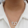 Collier menottes rétro et Sexy, 1 pièce, style Punk, mode séduisant, matériel de décoration de fête, de bal, artisanal, populair