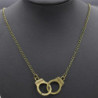 Collier menottes rétro et Sexy, 1 pièce, style Punk, mode séduisant, matériel de décoration de fête, de bal, artisanal, populair