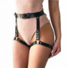 Bandeau ajustable en cuir PU pour femmes, 1 pièce, ceinture de poitrine, Lingerie érotique Sexy BDSM, harnais de poitrine | AliE
