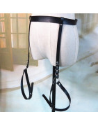 Bandeau ajustable en cuir PU pour femmes, 1 pièce, ceinture de poitrine, Lingerie érotique Sexy BDSM, harnais de poitrine | AliE