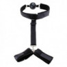 SMLOVE Jouets sexuels érotiques pour Couples femmes esclave bouche ouverte Gag Ball menottes sexe Bondage BDSM jouets pour acces