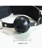 SMLOVE Jouets sexuels érotiques pour Couples femmes esclave bouche ouverte Gag Ball menottes sexe Bondage BDSM jouets pour acces