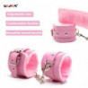 Kit de menottes de Bondage et menottes de cheville BDSM, jouets sexuels de Bondage et de flirt pour Couples adultes, jeux de con