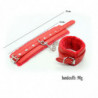 Menottes Sexy réglables en cuir PU, en peluche, pour cheville, jouets sexuels de Bondage, accessoires exotiques | AliExpress