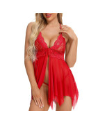 Sous vêtements en dentelle pour femmes, ensemble de Lingerie Sexy avec jarretelles découpées, soutien gorge brodé | AliExpress