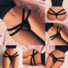 Culotte Sexy taille haute pour femmes, Lingerie transparente, sous vêtements en Nylon, culotte érotique pour adultes, grande tai