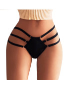 Culotte tanga taille haute Sexy pour femmes, sous vêtements, Lingerie | AliExpress