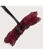 Pyjama jarretelles en dentelle pour femmes, Lingerie Sexy, sous vêtements de nuit, anneau en acier, Lingerie intime, ensemble so
