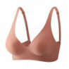 Soutien gorge sans couture pour femmes, sous vêtements et vêtements de nuit, Lingerie douce et intime | AliExpress