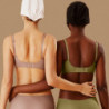 Soutien gorge sans couture pour femmes, sous vêtements et vêtements de nuit, Lingerie douce et intime | AliExpress