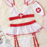 Robe en dentelle pour femmes, sous vêtements Sexy, uniforme Porno, Lingerie érotique, jeu de rôle | AliExpress