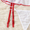 Robe en dentelle pour femmes, sous vêtements Sexy, uniforme Porno, Lingerie érotique, jeu de rôle | AliExpress
