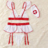 Robe en dentelle pour femmes, sous vêtements Sexy, uniforme Porno, Lingerie érotique, jeu de rôle | AliExpress