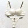 Sexy strass confortable Lingerie Femme ensemble Push Up soutien gorge Victoria&#39;s Secret femmes Lingerie ensemble 2 pièces ma
