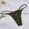 String confortable respirant sans couture pour femmes, culotte Sexy taille basse, string G, sous vêtements intimes imprimés à la