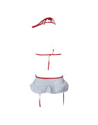 Lingerie Sexy pour femmes, uniforme d&#39;infirmière blanc, ensembles de tentation | AliExpress
