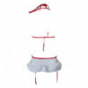 Lingerie Sexy pour femmes, uniforme d&#39;infirmière blanc, ensembles de tentation | AliExpress
