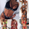 Ensemble de Lingerie Sexy pour femmes, sous vêtements, soutien gorge et culotte, dos nu, vêtements de nuit exotiques | AliExpres